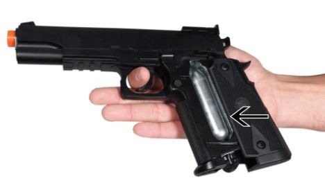 Co2-cylinder gasollampa 12g patron för luftpistol